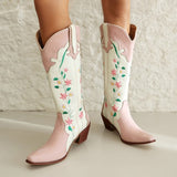 Boogzel Apparel Canyon Town Floral Cowboy Boots, view 3