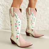 Boogzel Apparel Canyon Town Floral Cowboy Boots, view 4