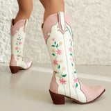Boogzel Apparel Canyon Town Floral Cowboy Boots, view 5
