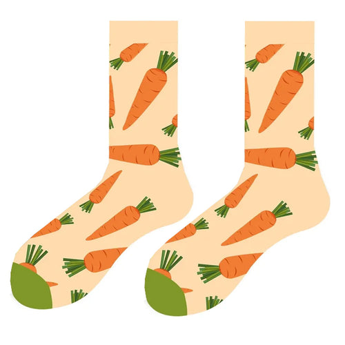 Boogzel Apparel Carrots Print Socks