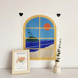 Boogzel Apparel Cartoon Window Indie Wall Tapestry, view 5
