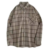 Boogzel Apparel Casual Friday Aesthetic Plaid Shirt, view 3
