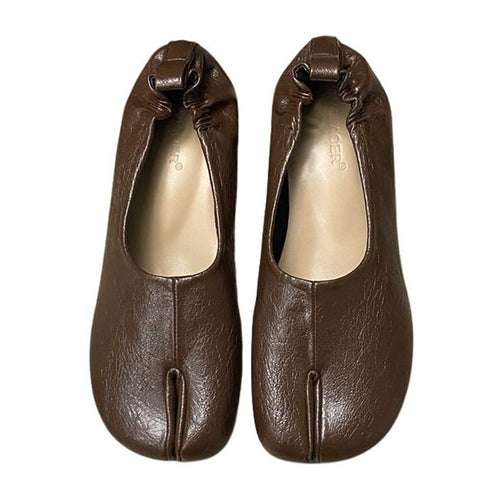 Boogzel Apparel Casual Friday Split Toe Tabi Flats