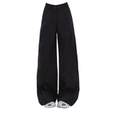 Boogzel Apparel Casual Friday Wide-Leg Black Pants, view 5