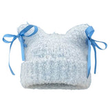 Boogzel Apparel Cat Ear Beanie with Bows, view 4