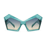 Boogzel Apparel Cat Eye Oversized Sunglasses, view 4