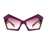 Boogzel Apparel Cat Eye Oversized Sunglasses, view 6