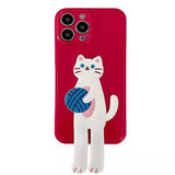 Boogzel Apparel Cat iPhone Case, view 2