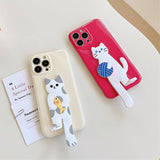 Boogzel Apparel Cat iPhone Case, view 4