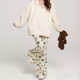 Boogzel Apparel Cat Print Graphic Pants, view 4