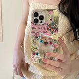 Boogzel Apparel Cat Rhinestone iPhone Case, view 2