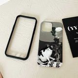 Boogzel Apparel Cat Rose iPhone Case, view 3