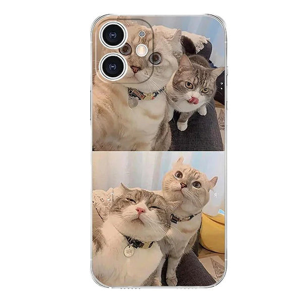 Boogzel Apparel Cat Selfie iPhone Case