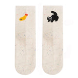Boogzel Apparel Cat & Shrimp Socks, view 2