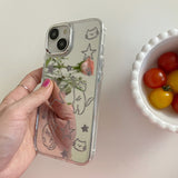 Boogzel Apparel Cat & Star iPhone Case, view 2