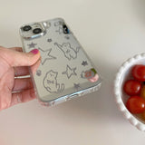 Boogzel Apparel Cat & Star iPhone Case, view 3