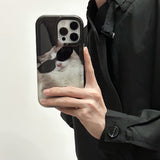 Boogzel Apparel Cat Sunglasses iPhone Case, view 3