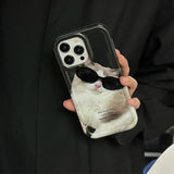 Boogzel Apparel Cat Sunglasses iPhone Case, view 4