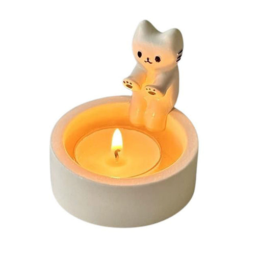 Boogzel Apparel Cat Warming Paws Candle Holder
