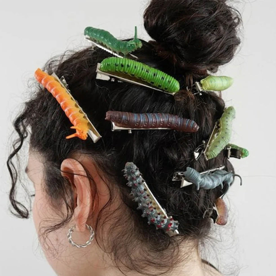 Boogzel Apparel Caterpillar Hair Clips Set