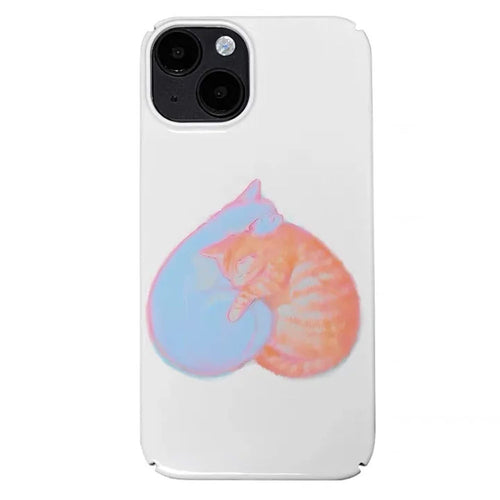 Boogzel Apparel Cats Yin Yang iPhone Case