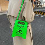 Boogzel Apparel Catwalk in Progress Neon Handbag, view 3