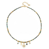 Boogzel Apparel Celestial Aesthetic Beaded Necklace, view 2