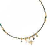 Boogzel Apparel Celestial Aesthetic Beaded Necklace, view 3