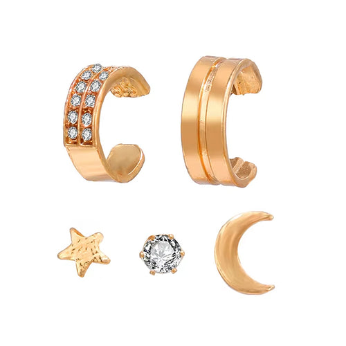 Boogzel Apparel Celestial Aesthetic Earring Set