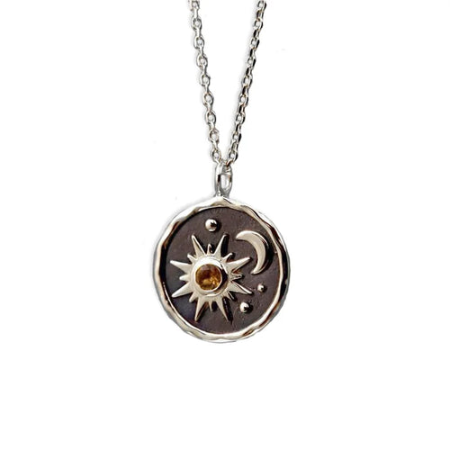 Boogzel Apparel Celestial Aesthetic Pendant Necklace