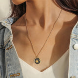 Boogzel Apparel Celestial Aesthetic Pendant Necklace, view 3