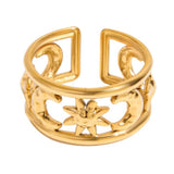 Boogzel Apparel Celestial Aesthetic Ring, view 2