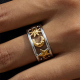 Boogzel Apparel Celestial Aesthetic Ring, view 3