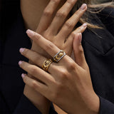 Boogzel Apparel Celestial Aesthetic Ring, view 4