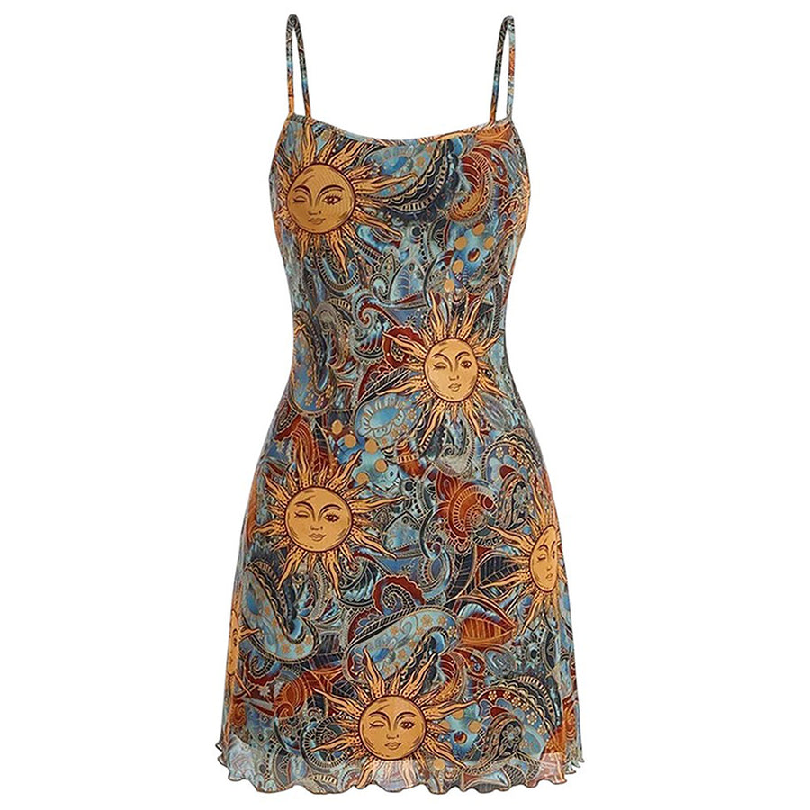 Boogzel Apparel Celestial Magic Mini Dress