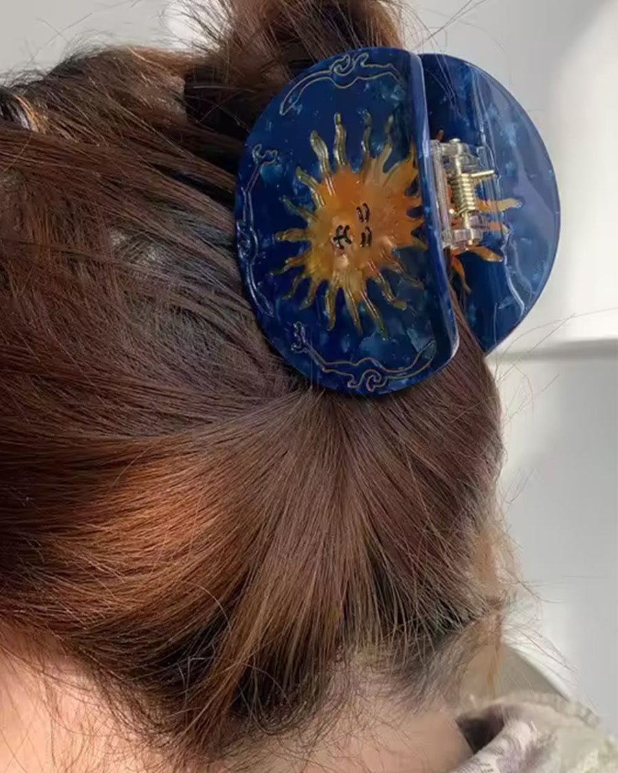 Boogzel Apparel Celestial Sun Hair Claw