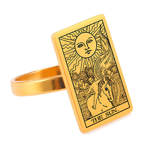 Boogzel Apparel Changing Fate Tarot Ring