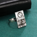 Boogzel Apparel Changing Fate Tarot Ring, view 4