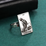Boogzel Apparel Changing Fate Tarot Ring, view 6