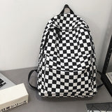 Boogzel Apparel Checkered Canvas Backpack, view 3