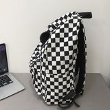 Boogzel Apparel Checkered Canvas Backpack, view 5