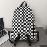 Boogzel Apparel Checkered Canvas Backpack, view 6