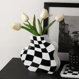 Boogzel Apparel Checkered Wavy Vase, view 3