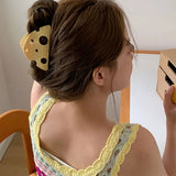 Boogzel Apparel Cheese Hair Claw Clip, view 4