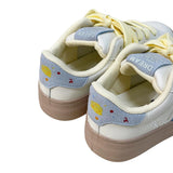Boogzel Apparel Cheese Print Aesthetic Sneakers, view 3