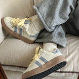 Boogzel Apparel Cheese Print Aesthetic Sneakers, view 6