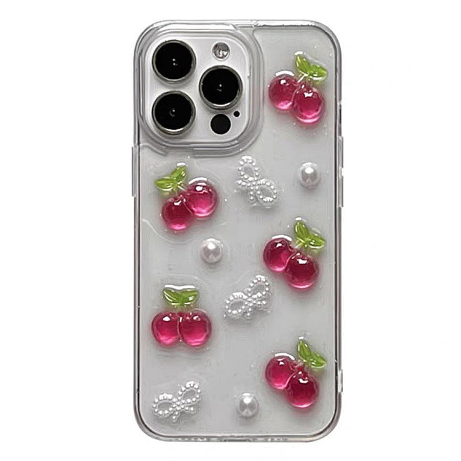 Boogzel Apparel Cherries & Bows iPhone Case
