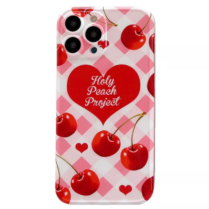 Boogzel Apparel Cherry Beaded iPhone Case