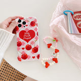 Boogzel Apparel Cherry Beaded iPhone Case, view 2