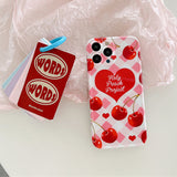 Boogzel Apparel Cherry Beaded iPhone Case, view 3